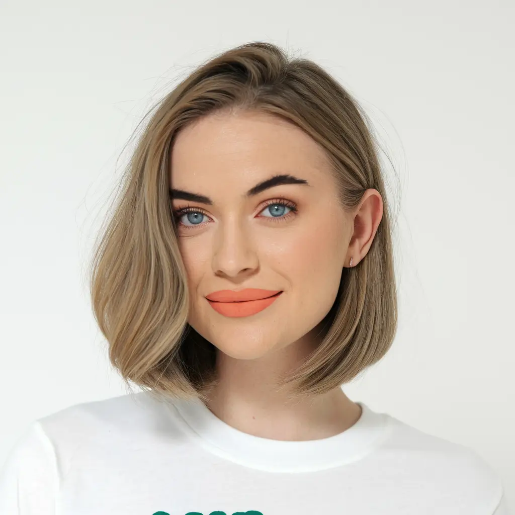 stylish bob haircut for thin hair short 2025