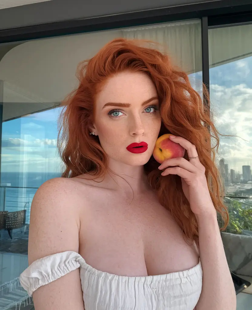 stylish women haircuts Textured Red Curls with Side Volume