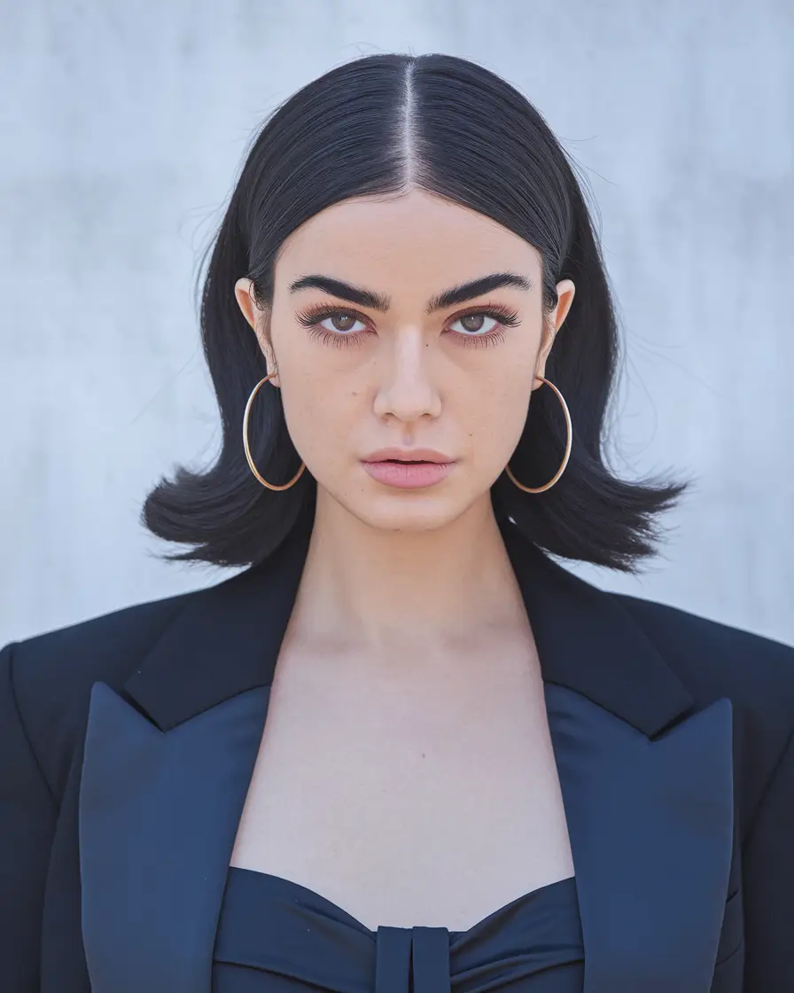 stylish women haircuts Sculpted Short Bob with a Retro Flip