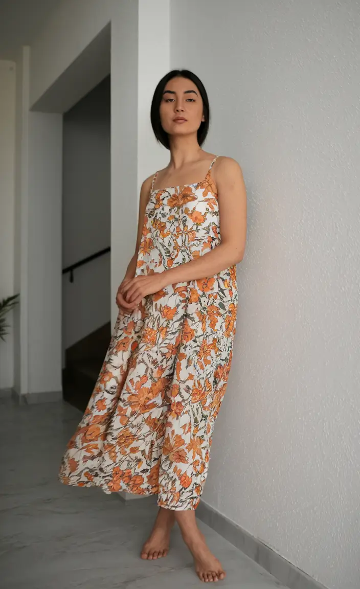 summer mom outfits ideas 2025 Flowy Florals for Effortless Days