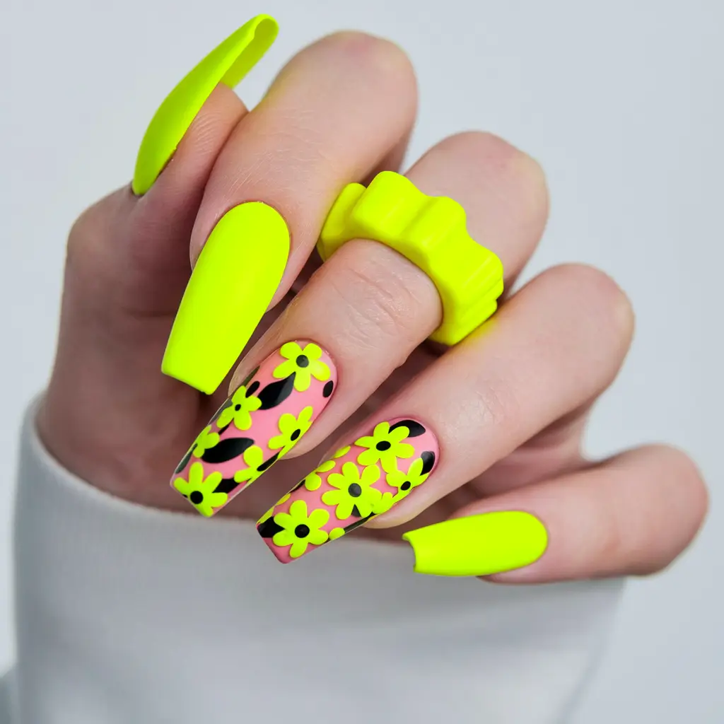 summer nail inspo 2025 coffin