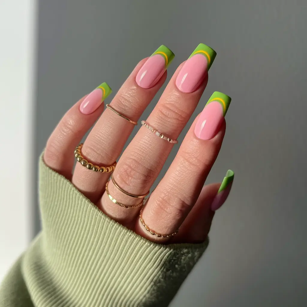 summer nail inspo coffin