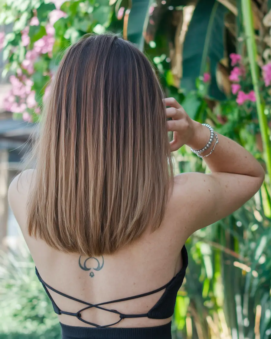 summer highlights for brown hair sun kissed Golden Brown Babylights for a Subtle Glow