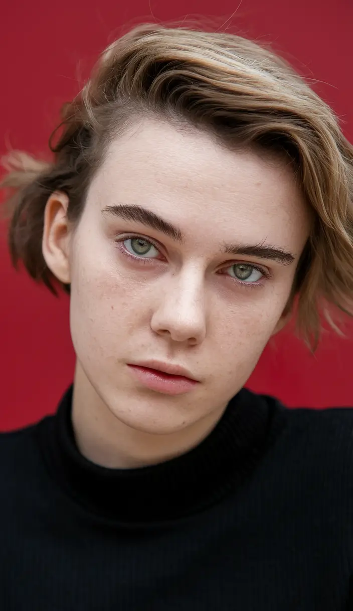 short hair summer styles Messy Boyish Crop