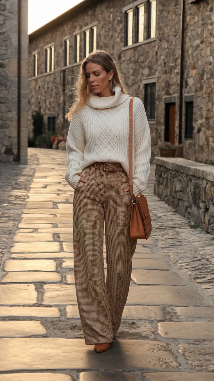 fall old money outfits pants Countryside Cashmere Done Right