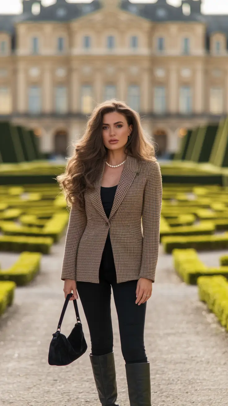fall old money outfits women 2025 Countryside Elegance in Classic Neutrals