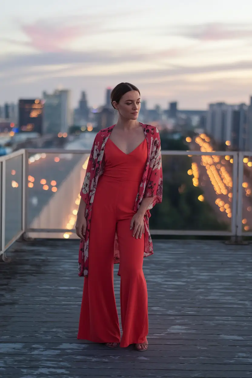 october wedding guest outfits pants