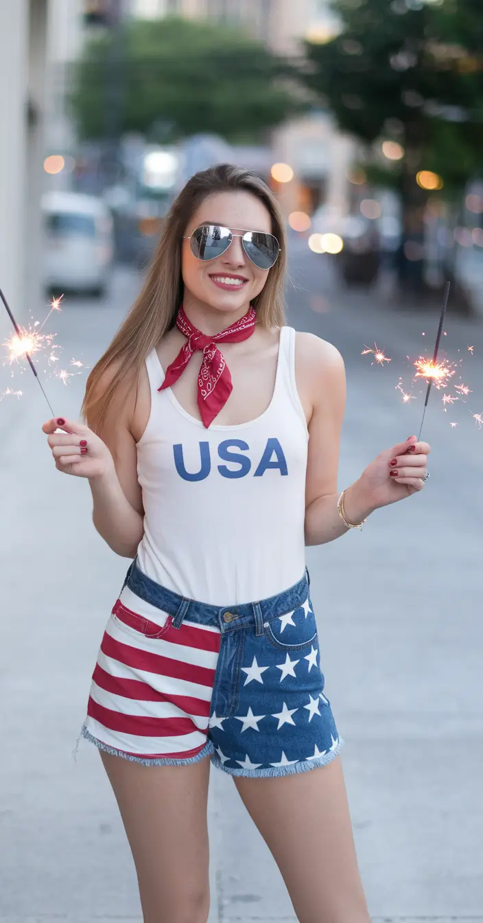 4th of july outfits ideas 2025 Sparklers, Denim, and Pure Joy