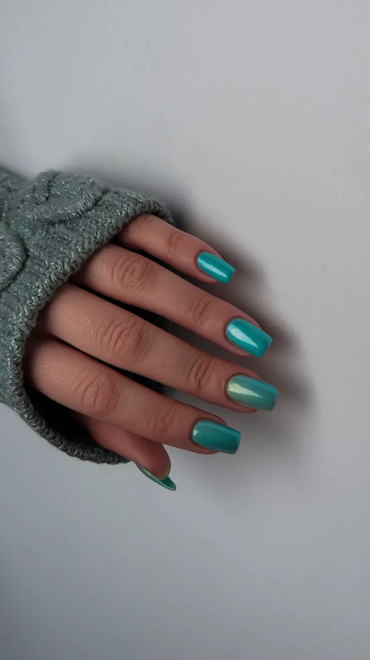 august nails colors Mint Mirage Vibes