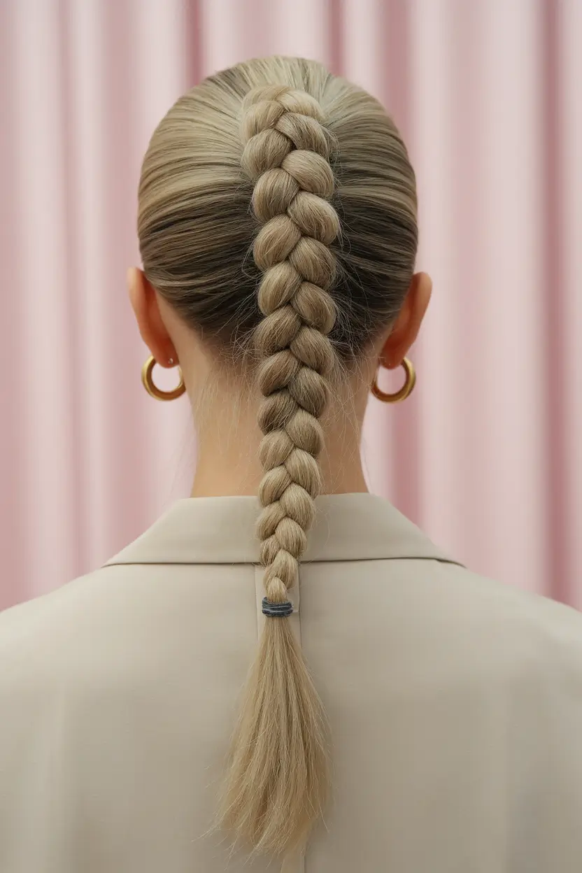 back to school hairstyles - cute ideas 2025 Sleek Braid for Everyday Confidence