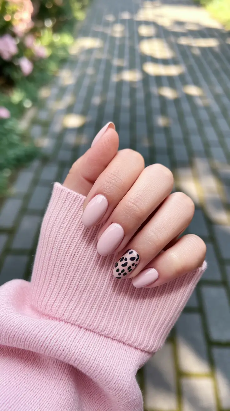 back to school nails - cute ideas 2025 Soft Spot for Spots