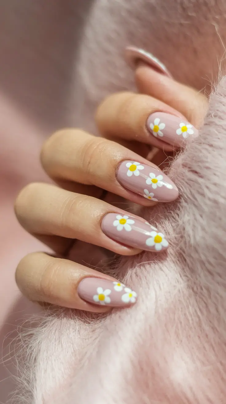 back to school nails - cute ideas 2025 Chalkboard Blossoms