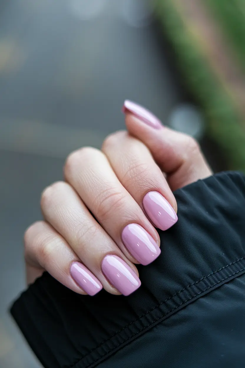 back to school nails - cute ideas 2025 Ballet Pink Recess