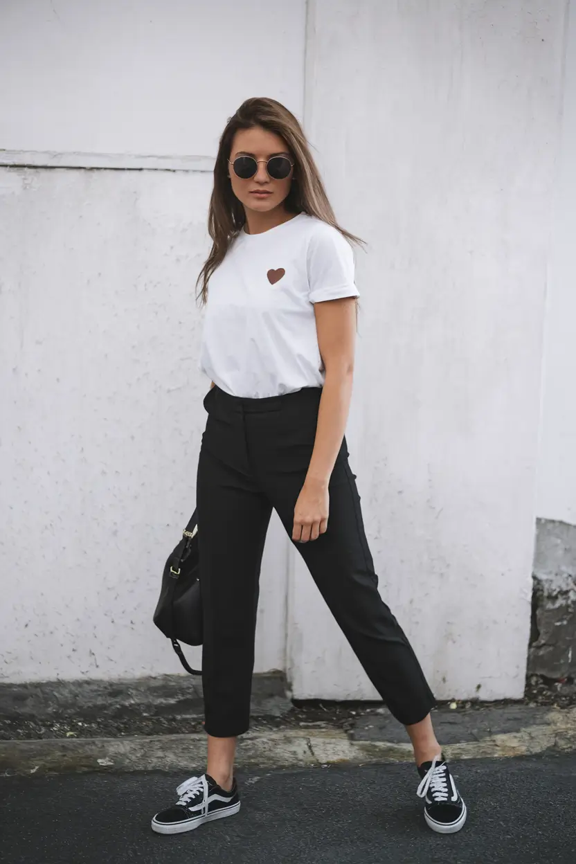 back to school outfits - cute ideas 2025 Monochrome Cool for a Knu Skool Mood