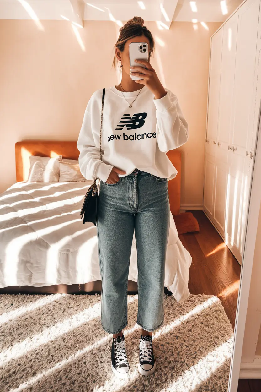 back to school outfits - cute ideas 2025 Sporty Luxe Meets Chill Campus Vibe
