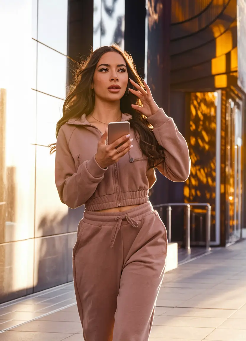fall outfits latina women Coffee Run Confidence in Monochrome