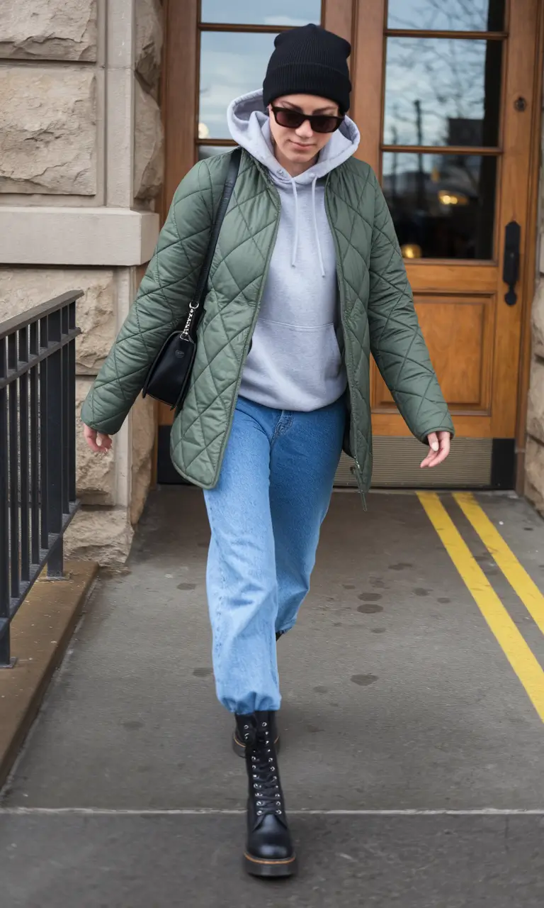 fall outfits ideas for school+Quilted Layers and City Layers