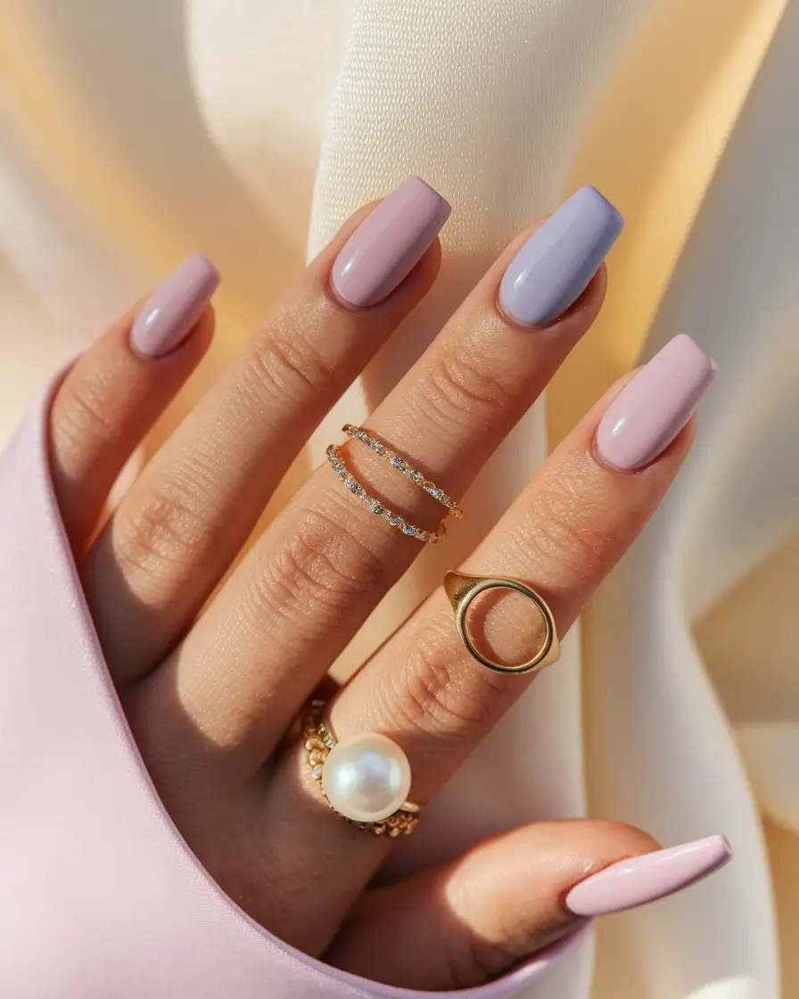 end of summer nails 2025 Lavender Daydream in Gloss