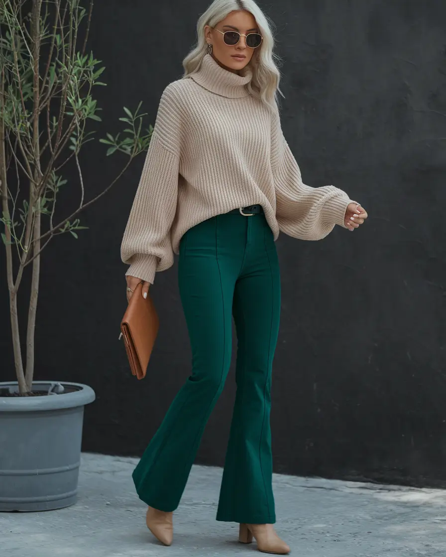 fall outfits women over 30 Soft Knit Meets Strong Shape