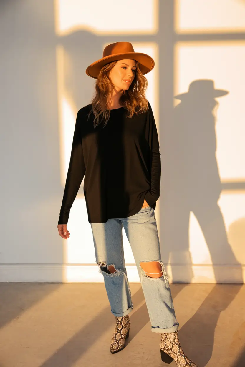 fall fashion inspo women Laid-Back Cool with a 90s Twist