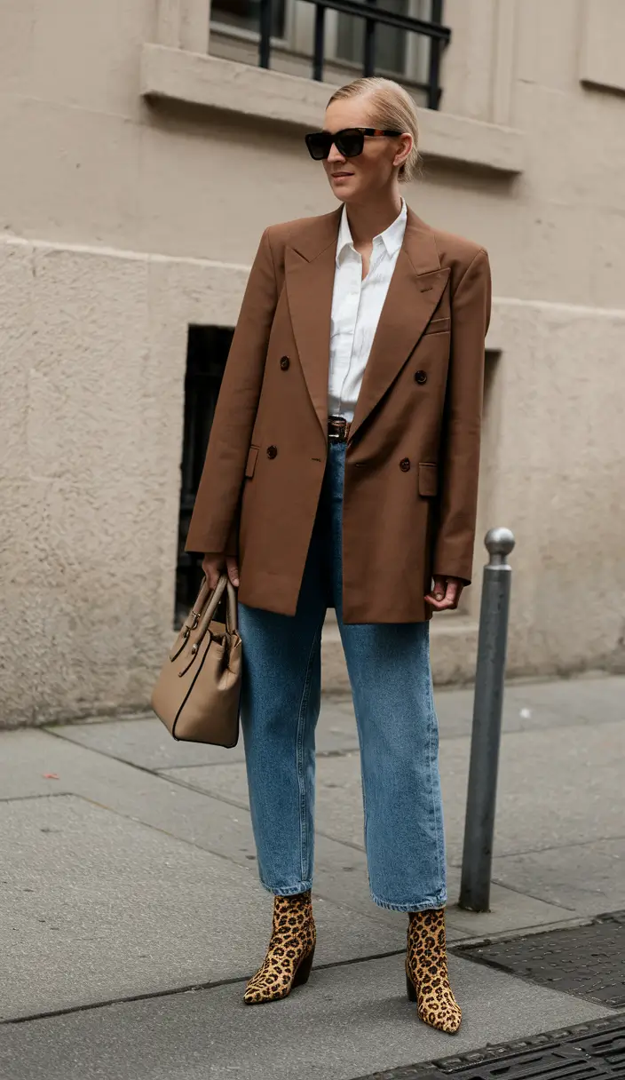 fall outfits for women over 40 chic-city-layers-with-a-bold-kick