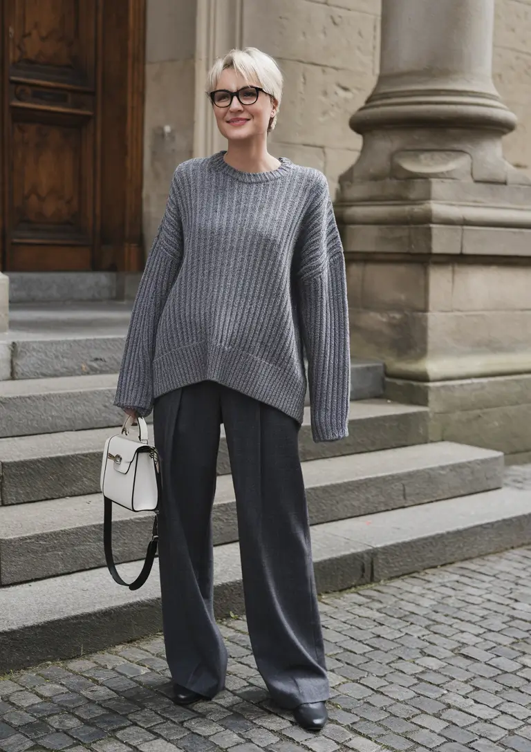fall outfits for women over 40 modern-slate-in-tonal-layers