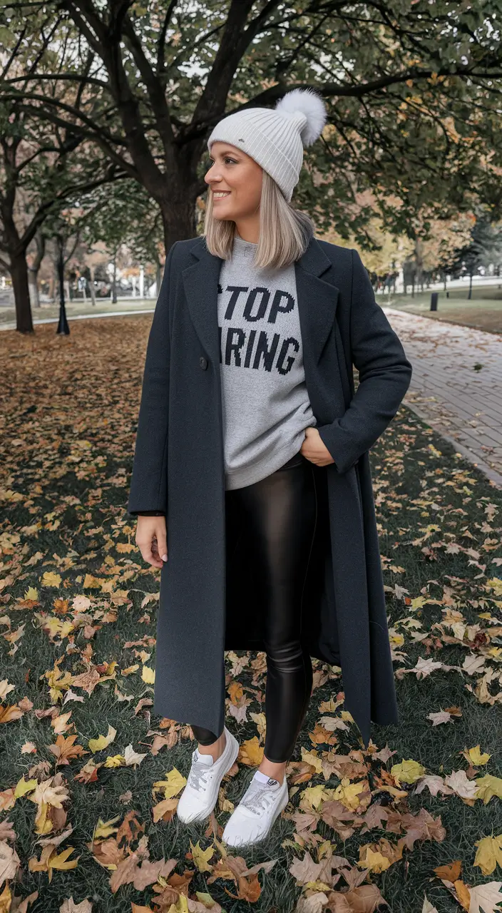 fall fashion trends for women 2025+Sporty Chic in Autumn Neutrals
