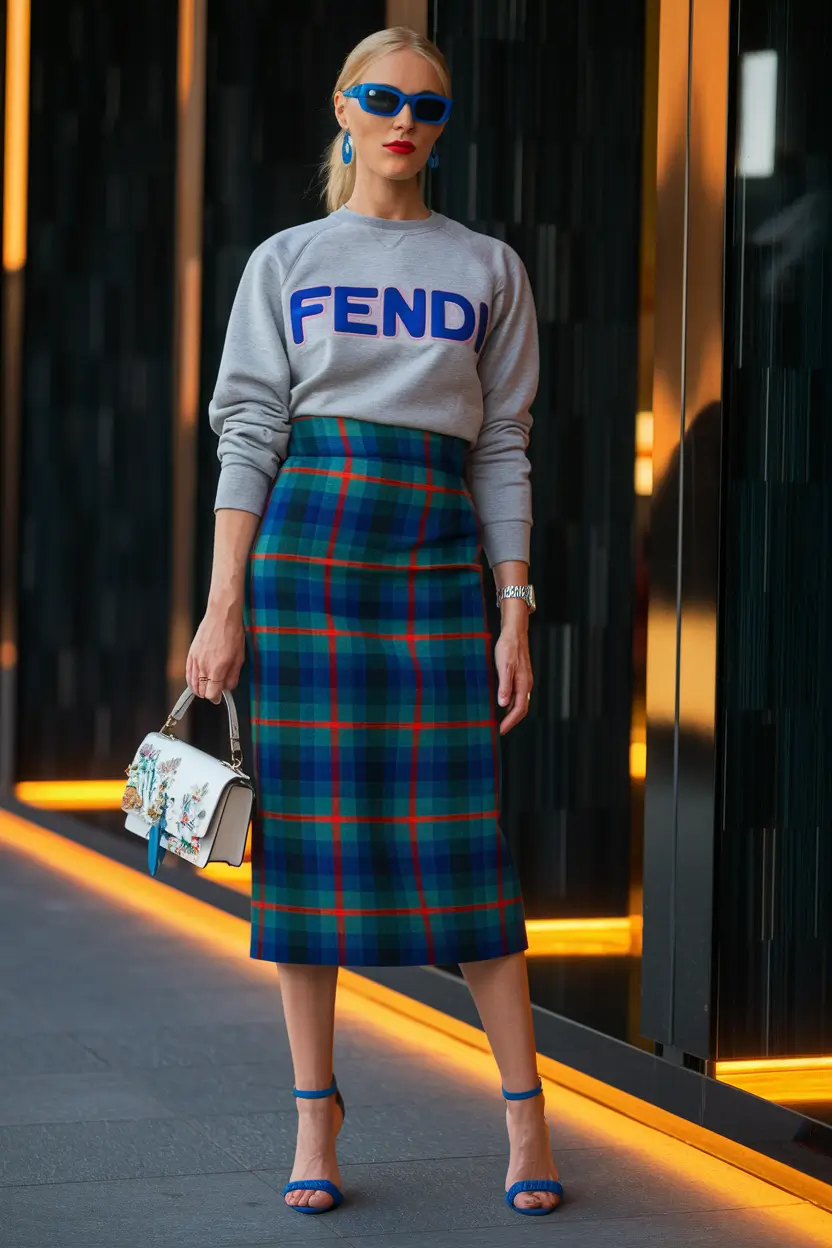 fall fashion trends for women 2025+Graphic Meets Classic: Office Remix
