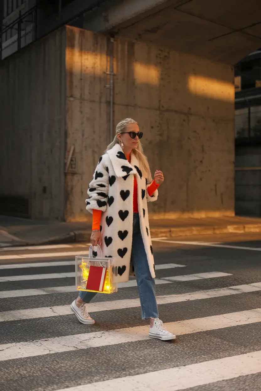 fall fashion trends for women 2025+Playful Outerwear Over Street Staples