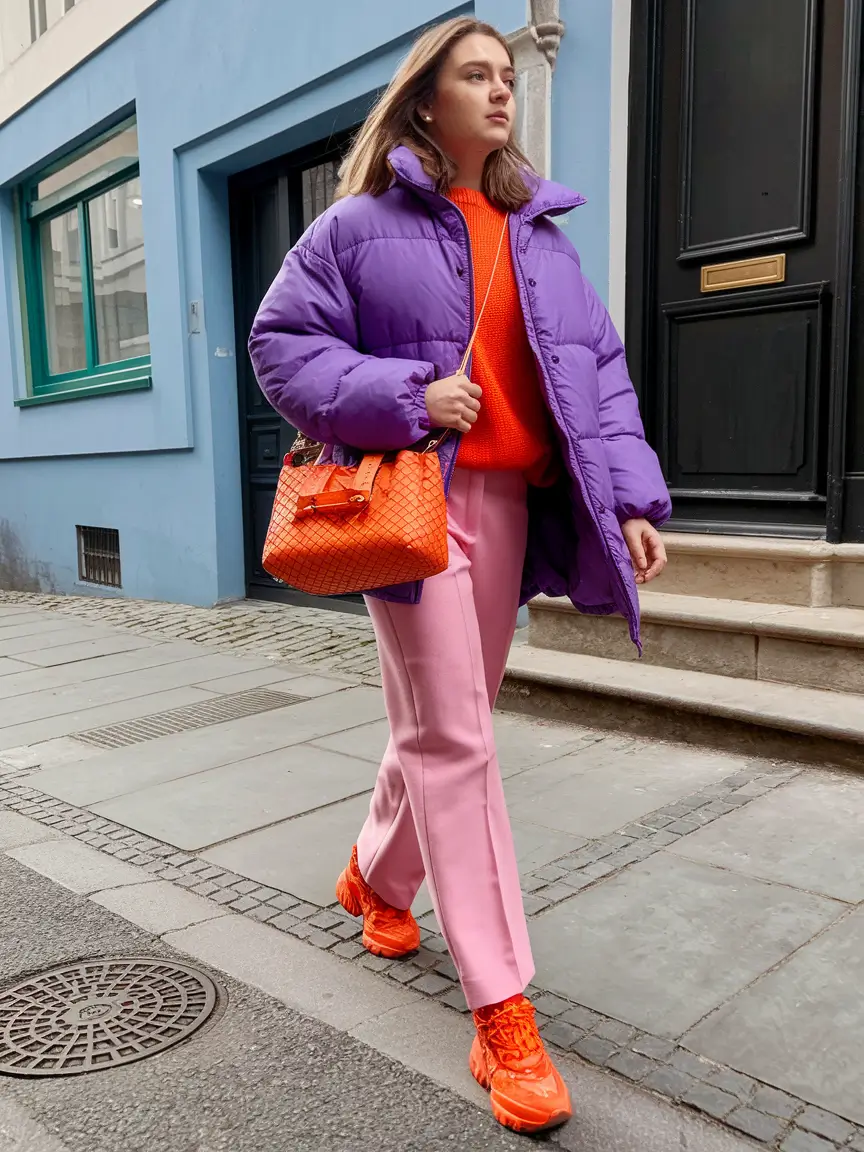 fall fashion trends for women 2025+Color Clash Champion: Modern Maximalist