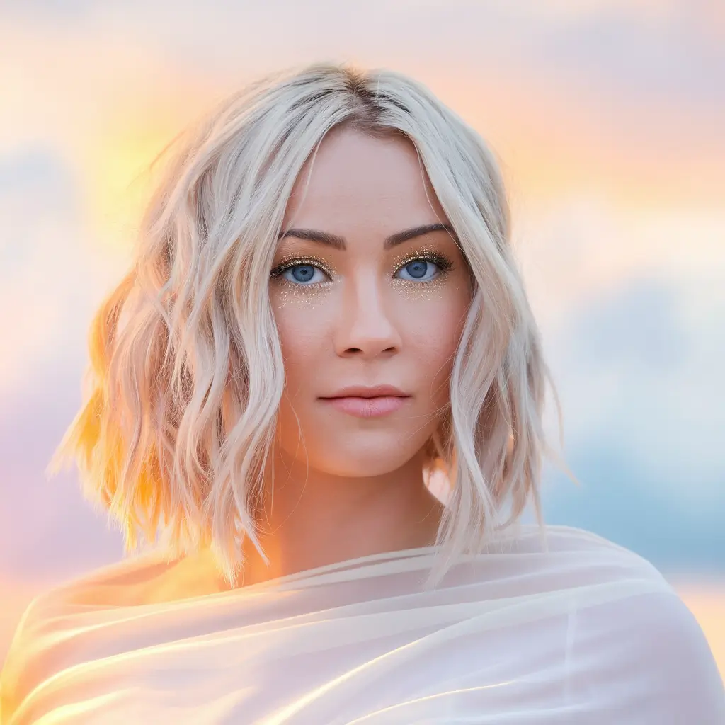 haircuts for long hair Beachy Platinum Lob: The Glow-Up You Didn’t Know You Needed