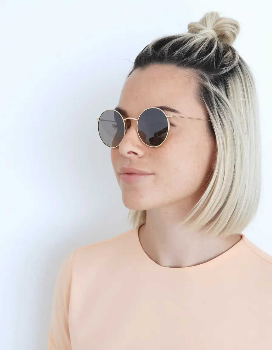 2025 Polished Bob with a Cool-Girl Knot