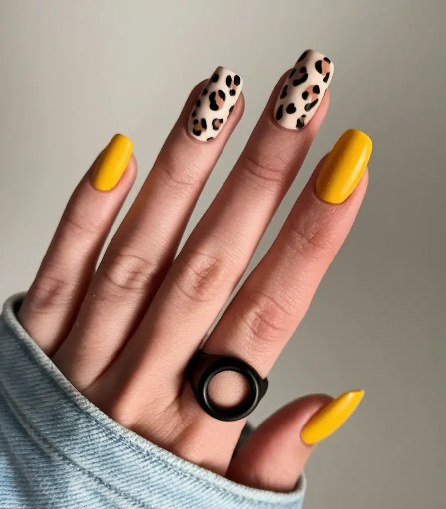 july color nails 2025 wild energy meets sunshine confidence