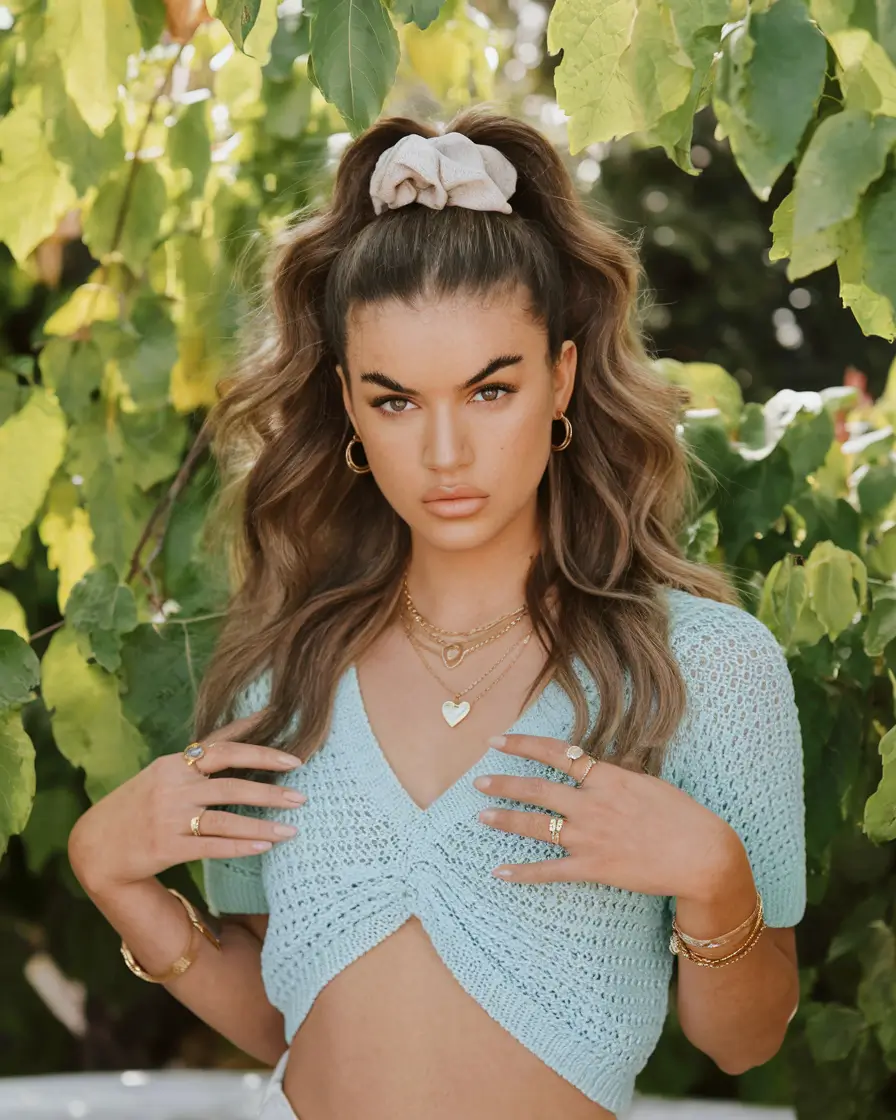 labor day hairstyles High Volume Ponytail with Loose Waves