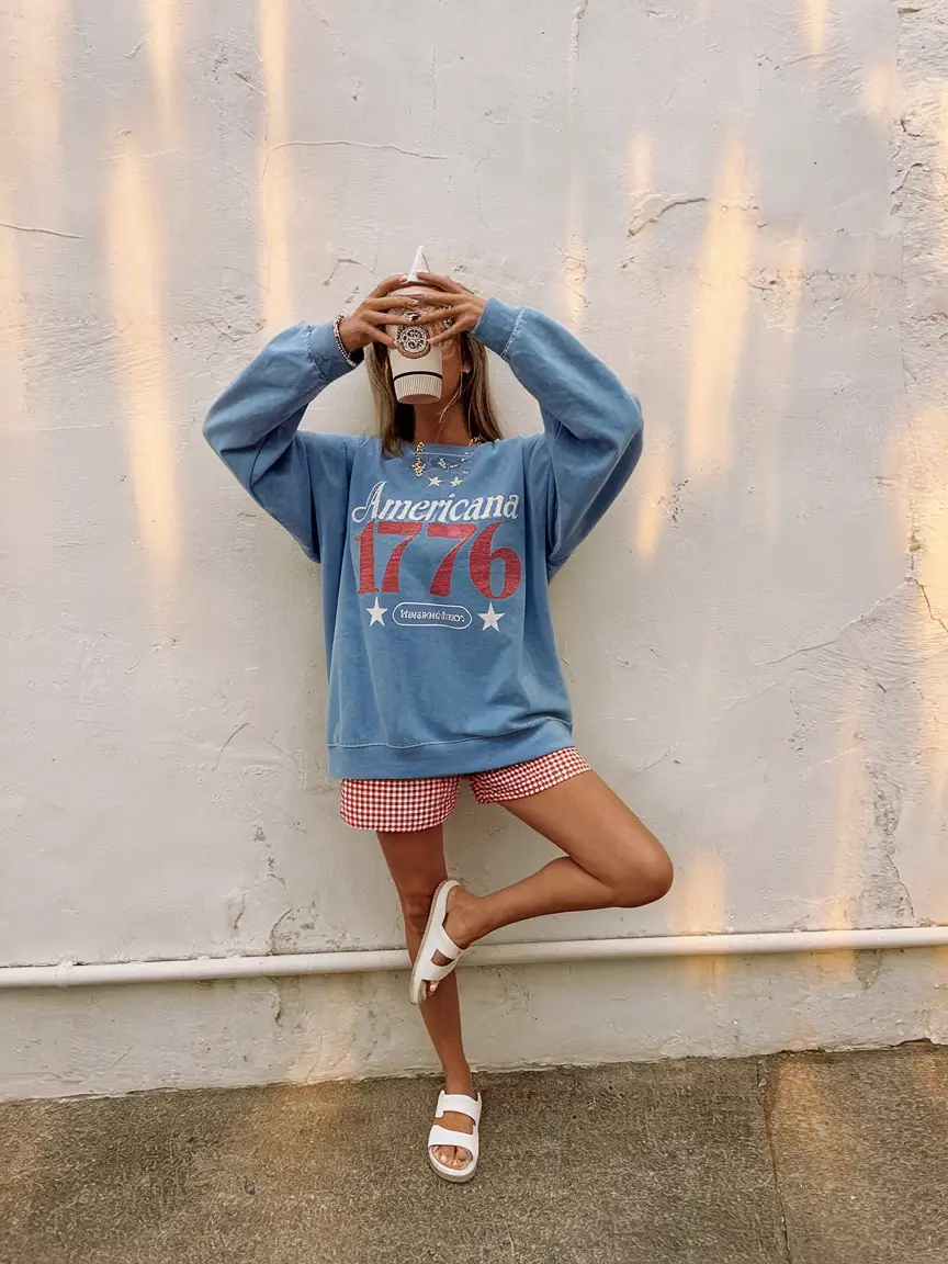 labor day outfits 2025+Vintage Americana with a Comfy Cool-Girl Twist
