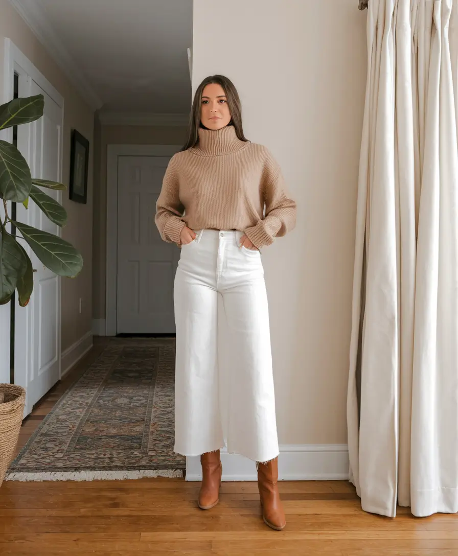fall capsule wardrobe 2025 Cream & Camel for a Soft Power Moment