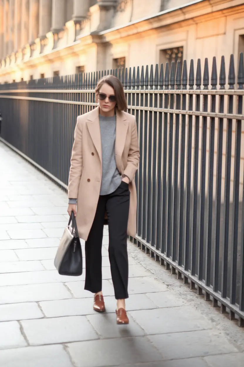 simple casual fall outfits 2025+Refined Neutrals for Business and Beyond