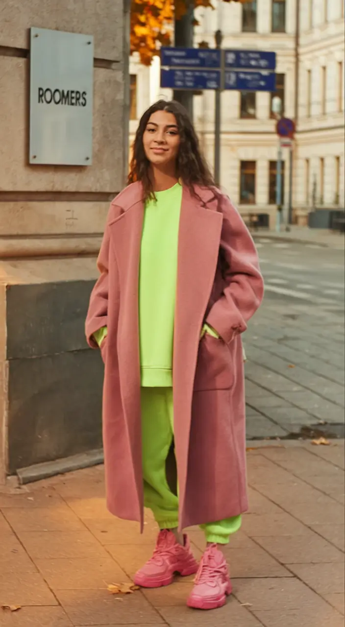 simple casual fall outfits 2025+Monochrome Streetwear with a Baddie Twist