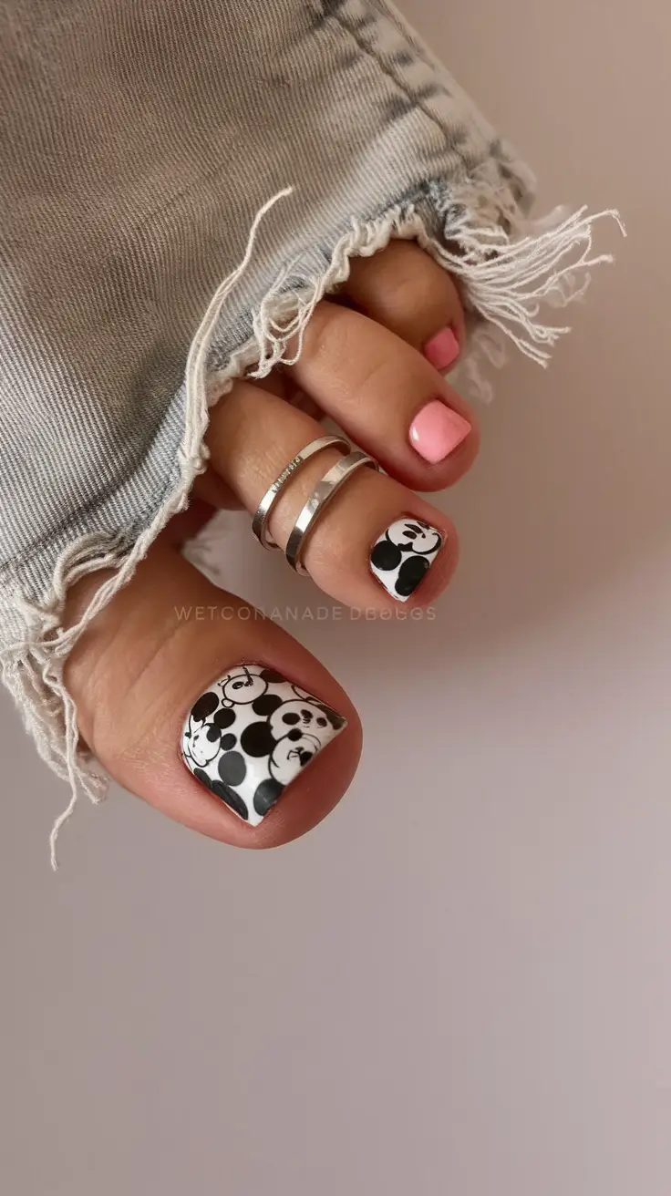 toe nail designs for summer 2025 white