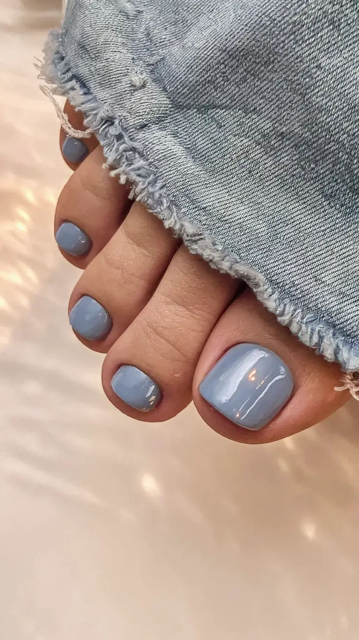 toe nail designs for summer 2025 blue