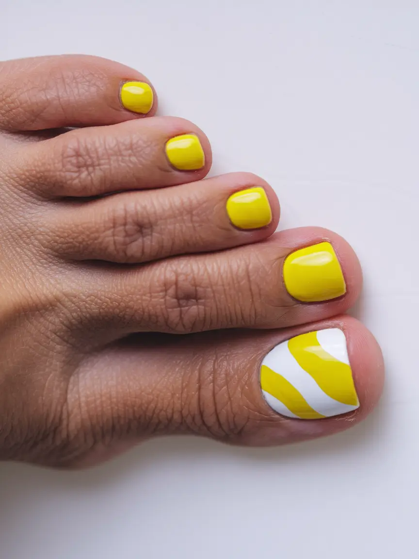 toe nail designs for summer 2025 white