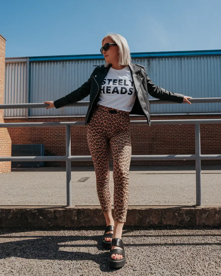 august outfits Rock & Wild: Statement Pants Meet Graphic Cool