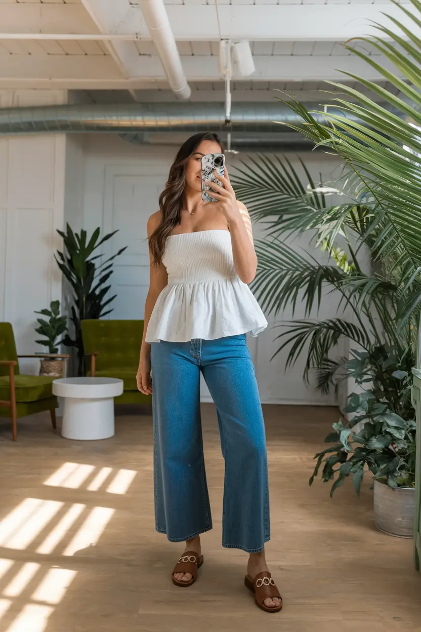 august outfits Romantic Simplicity with a Summery Twist
