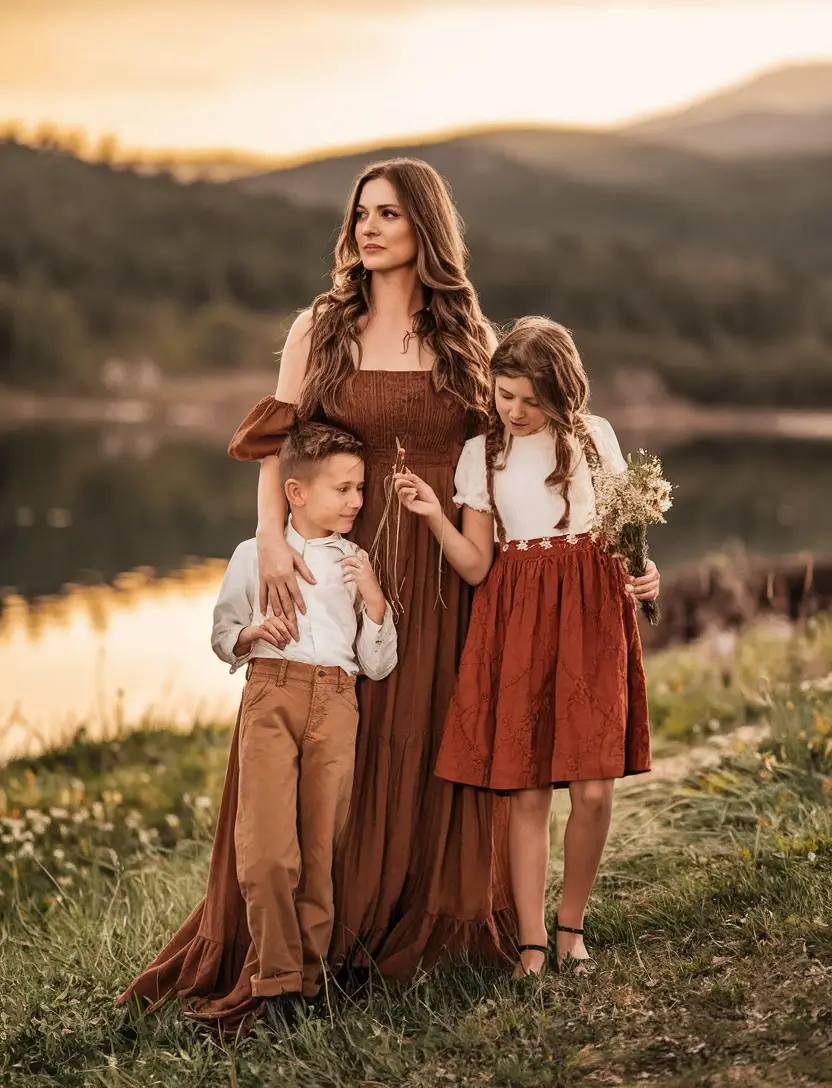 fall family pictures outfits 2025 Earthy Elegance with a Hint of Nostalgia