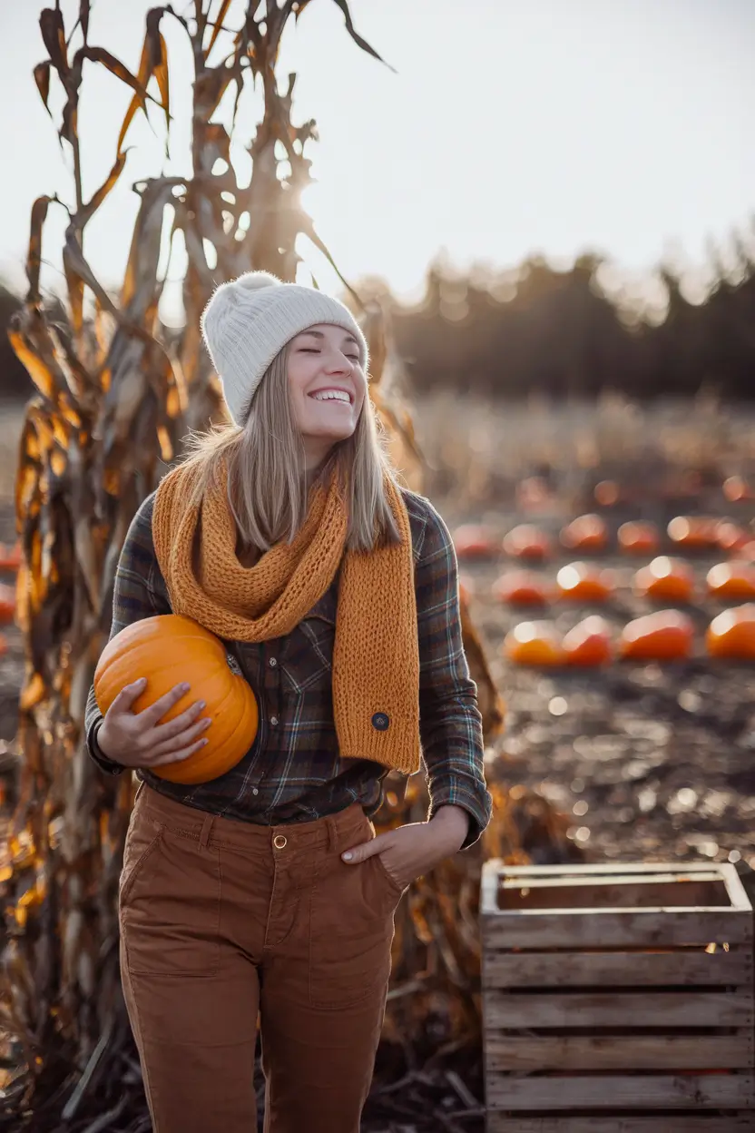 fall family pictures outfits green Pumpkin Patch Ready in Harvest Hues