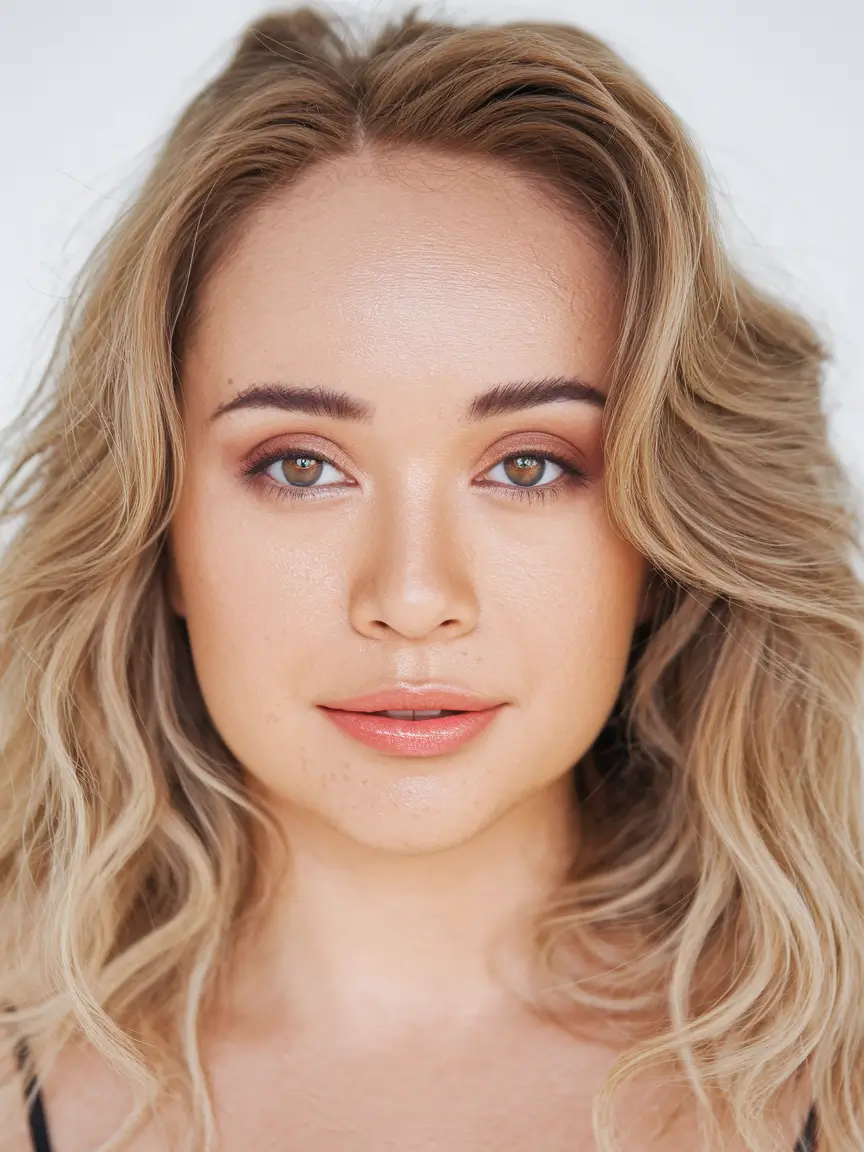 best hair color for warm undertone skin Dimensional Blonde Waves with Autumn Depth