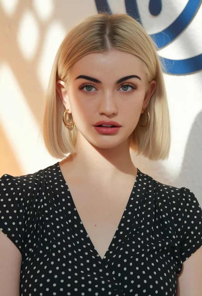 fall short haircuts for women Classic Blonde Blunt Bob