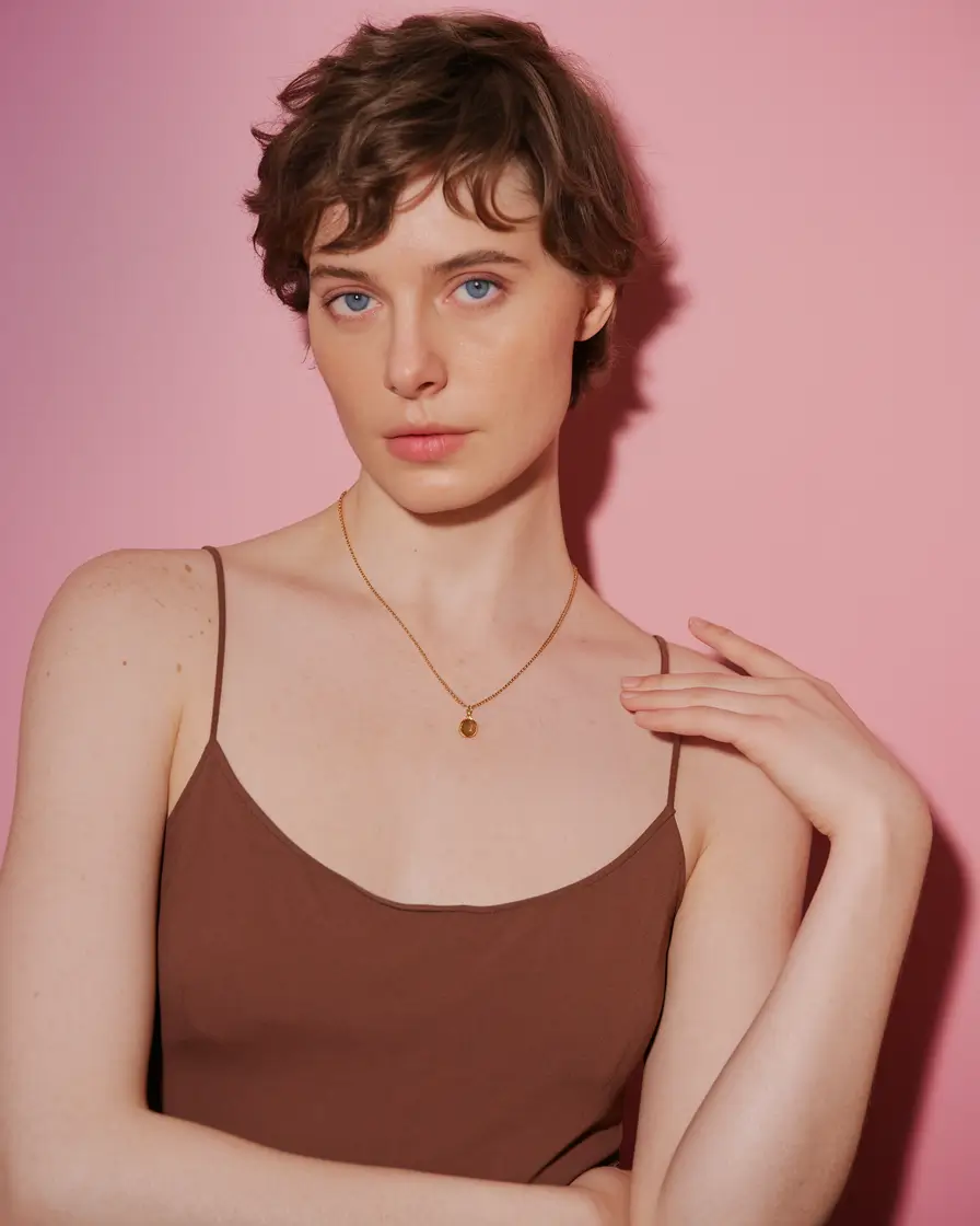 fall haircut short Soft Boyish Crop with Natural Texture