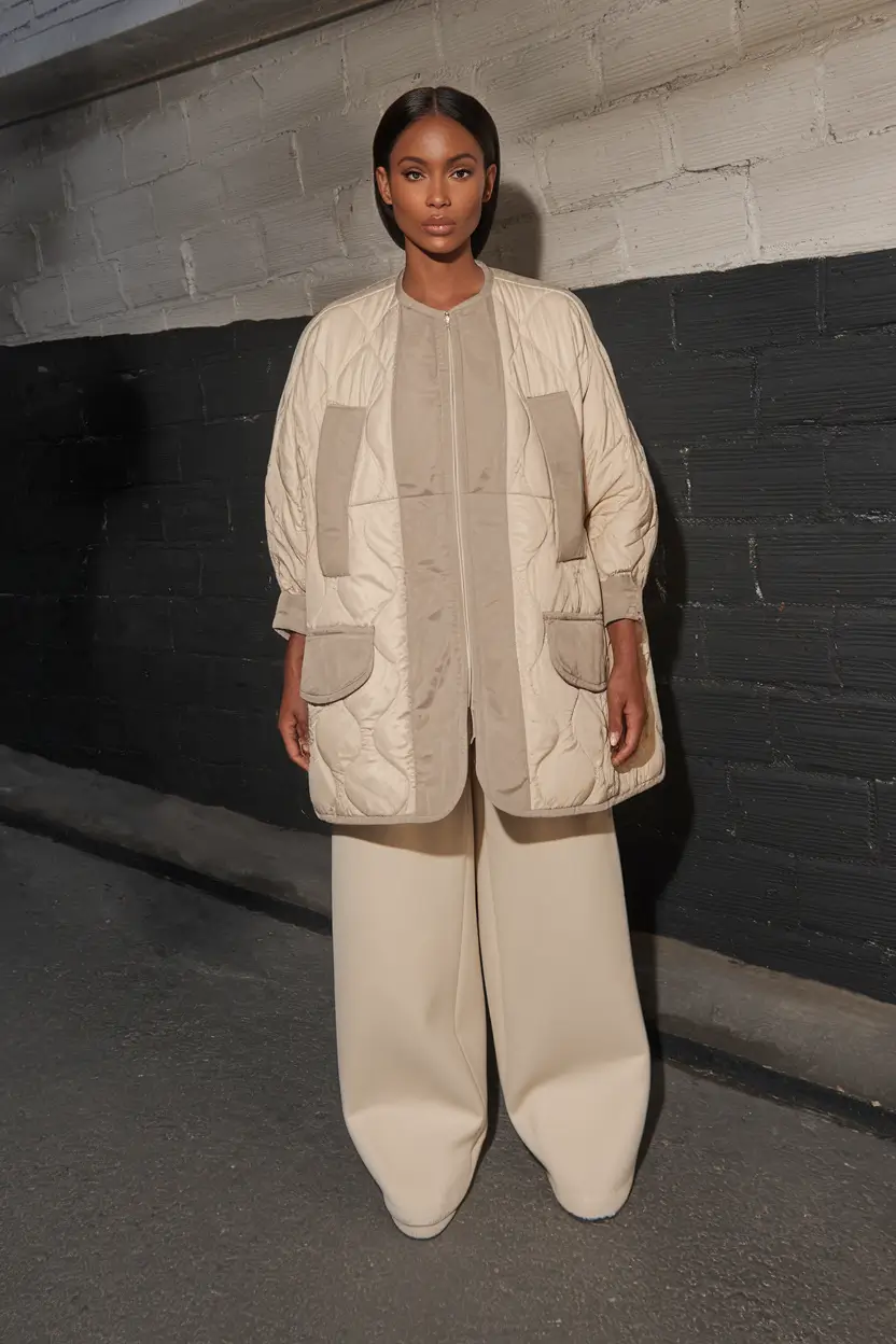 cozy fall outfits Neutrals Done the Luxe Way
