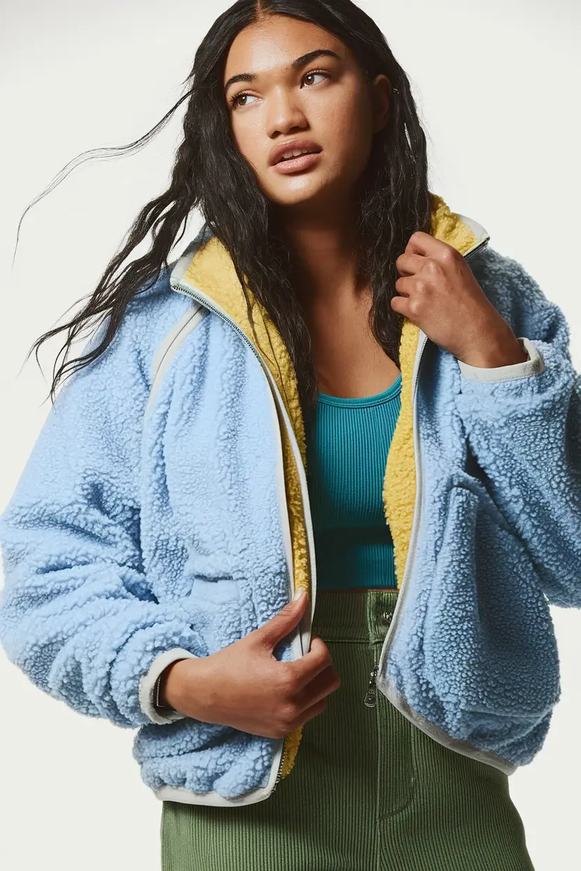cozy fall outfits Textured Layers Meet Unexpected Color